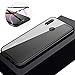 Produktbild DoubTech Huawei P20 Lite Magnetisch Hülle, Hybrid Aluminium Metall Stoßstange Rahmen+Transparent Gehärtetes Glas Zurück Magnetische Adsorption Schutzhülle