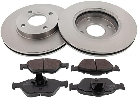 MAPCO 47654 Brake Set Brake Writing Brake Pads Front Axle Vented