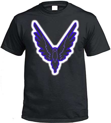 MAV002 Childrens Kids Logang T Shirt Jake Paul Logan Logang JP Youtuber Maverick Team Various Colours (Black, 5-6 Year)