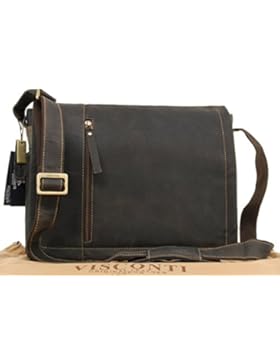 Visconti Laptop Tasche - Umhängetasche/Arbeitstasche - (16072) - Größe: B: 36 cm, H: 27 cm, T: 10 cm