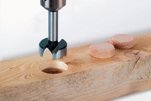 Wolfcraft 3310000 1 Forstnerbohrer 90 mm 6 kant ø 35 mm - 4