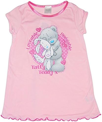 Me to You Tatty Teddy Girls Nightdress Nightie Pink 2 To 8 Years (2-3 Years)
