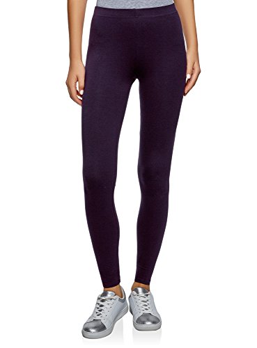 oodji Ultra Mujer Mallas Básicas, Morado, ES 44 / XL
