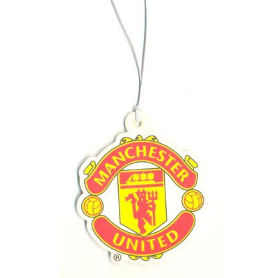 Manchester United Man Utd FC Football Club in Car Hanging Cardboard 2D Air Freshener Official