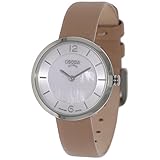 Boccia Damen Digital Quarz Uhr mit Leder Armband 3266-01