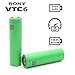 Produktbild 4er Pack Sony US18650VTC6 Lithium-Mangan-Zellen (3,6V, 3120mAh, 30A) in einer Schutzbox