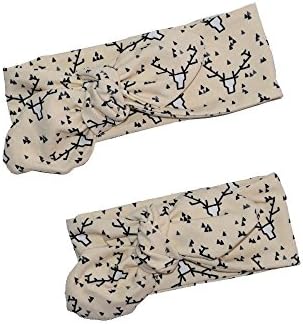 ❤ Baby girl cream deers headband ❤ handmade in cotton fabric, they are a perfect for matching mother daughter outfits.