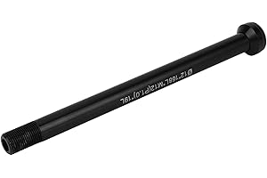 Yosoo Health Gear Axe Traversant 12x142, Adaptateur Axe, Axe de Moyeu Arrière de Vélo en Alliage D'aluminium à Libération Rapide pour Cadres Et Fourches de VTT