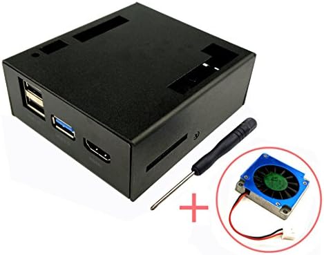 Corkea in Panda Case Aluminium with Fan and Heat Sink Black