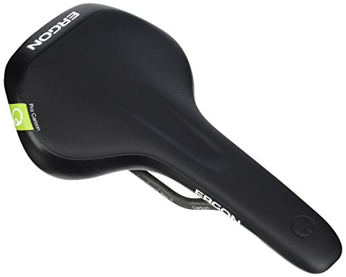 Ergon SMR3 Pro Carbon Fahrrad Sattel Rennrad MTB Mountain Bike Marathon Racing Schwarz, 440000