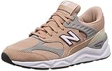 Cierre: Cordones New Balance X-90 Zapatillas Mujer, Rosa (Pink Sand/Team Away Grey Paradis), 39 EU (6 UK)