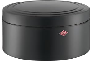 Wesco Classic Line bakverksburk i matt grafitfärg, pulverlackerad stålplåt, 4 liter volym, stängs tät