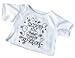 Produktbild Weiße Farbe me Happy Birthday T-shirt Teddybär Kleidung passend für Bär 15-16 zoll (40cm)