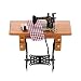 Produktbild Duoying Mini - Nähmaschine Mini Nähmaschine Modell with Puppenhaus Spielhaus Puppenhausmöbel