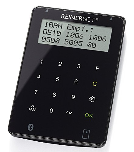 REINER SCT 2705110-000 tanJack Bluetooth TAN-Generator | chipTAN / Sm@rt-TAN-Verfahren | Für Online-Banking | Bluetooth 4 LE & USB-Schnittstelle | schwarz - 2