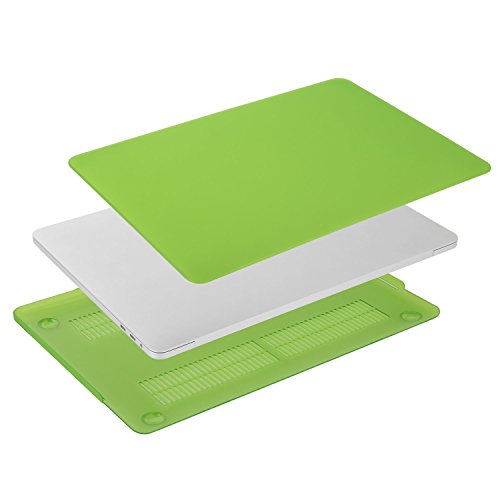 MOSISO MacBook Pro 13 Hülle 2016 – Ultra Slim Hochwertige Plastik Hartschale Tasche Schutzhülle Snap Case für NEUESTE MacBook Pro 13 Zoll (2016 Freisetzung) A1706 / A1708 mit/ohne Touch Bar and Touch ID, Transparent Greenery - 5