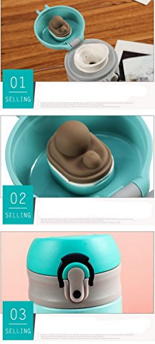 ACMEDE Edelstahl Thermosflasche Vakuum Thermoskanne Trinkflasche NMS-362 - 3