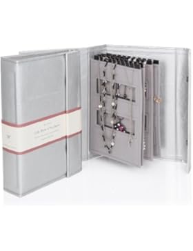 Silber - Little Book von Halsketten - Ein Buch für die Aufbewahrung Ihrer Ketten Tangle frei und sicher!