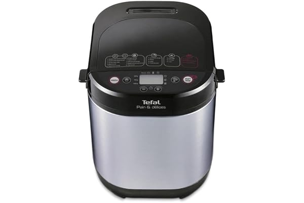 Machine à pain Tefal PF240E38, noir/acier inoxydable