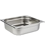 Bacinella in acciaio inox GN1/2 L 325 mm x P 265 mm x H 200 mm 11,6 LT