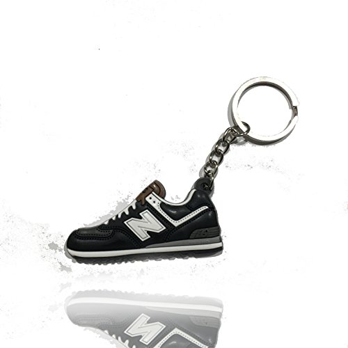 Preisvergleich Produktbild Sneaker Schlüsselanhänger Adi Yeezy New Balance Roshe Run uvm Schlüsselanhänger fashion für Sneakerheads,hypebeasts und alle Keyholder / ProProCo® (New Balance(Schwarz))