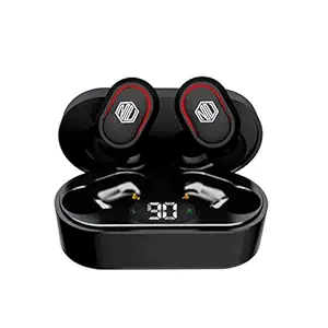 Nu Republic Flo 2 Truly Wireless Bluetooth in Ear Earbuds with Mic (Black)