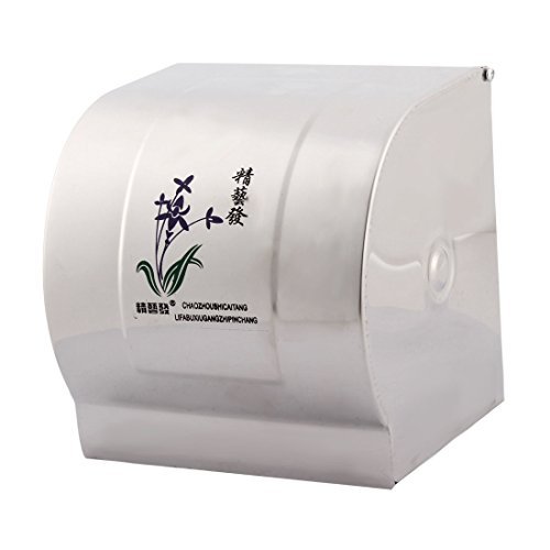 Preisvergleich Produktbild DealMux Edelstahl Hotel Badezimmer Wandhalterung Papiertaschentücher Rollenhalter Spender