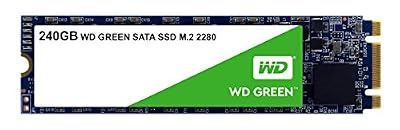 western digital green 240gb m.2 240go m.2 série ata iii - disques ssd (240 go, m.2, série ata iii, 545 mo/s, 6 gbit/s)