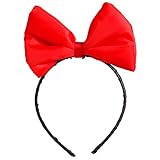 NEU Haarreif mit Schleife, rot
