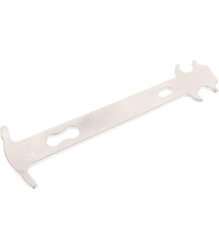 Calibro Per Usura Catena Bici - Misuratore Allungamento Catena | Acciaio Inox 14x4.8cm - Foto 4