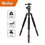 ✅ Vielseitig einsetzbar: Das Allrounder Stativ von Rollei ist perfekt geeignet für jeden Einsatzzweck. Ob Reise, Outdoor, oder im Studio, ob als Makro Dreibeinstativ oder als kompaktes Einbeinstativ - der Allrounder macht immer eine gute Figur