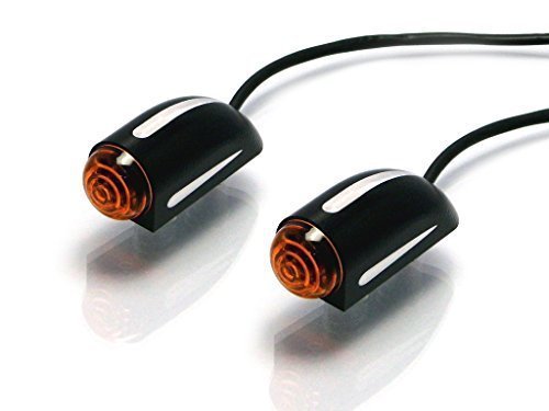 Alchemy Parts & Accessori Nero Incasso Montaggio Laterale per Frecce Project Moto - Non LED - Facile