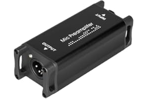 Cucioki MA-1, Ultra-Clean, Microphone Preamp Booster for Studio or Home Recording, Livestream Easy to Use (Without Cable)