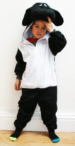 Fun Play Black Sheep Costume Animal Onesie Kids – Animal Costume for 3-5 years old Fun Play Black Sheep Costume Animal Onesie Kids – Animal Costume for 3-5 years old