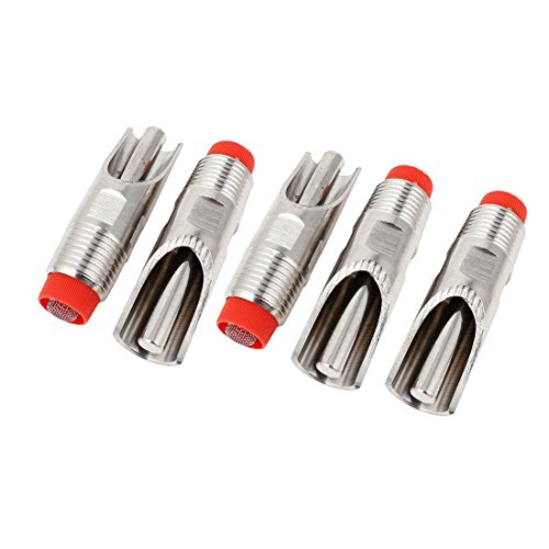 Preisvergleich Produktbild Edelstahl 1 / 2BSP Außengewinde Schwein Nippeltränke Waterer 5st DE