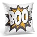 Produktbild jinhua19 kissenbezüge Orange Halloween The Boo Comic Ghost Decorative Pillow Case Home Decor Square 18x18 Inches Pillowcase