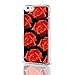 Produktbild Hüllen für iPhone, schönes Blumendesign, 30 Designs zur Auswahl. iCaseDesigner Hülle mit stabiler Rückseite, transparent, für iPhone-Modelle., plastik, 29. Red Rose on Black Background, iPhone 4 / 4S