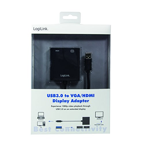 LogiLink Adapter USB 3.0 auf VGA/HDMI - 4
