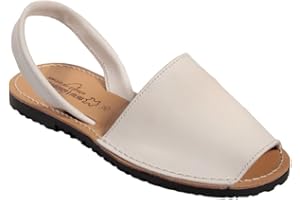 HECHO EN ESPAÑA Menorquinas Ibicencas Sandales d'été en cuir