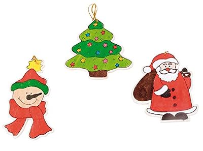 Beleduc - 40684 - Kit De Loisirs Créatifs - Pendentifs De Noel - Set De 3