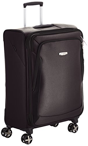 Samsonite X BLADE 3 0 Spinner 71 26 Erweiterbar Koffer  71 cm  90 Liter  Grau Schwarz