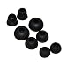 Produktbild lovinstar 4 Paar Ohrpolster Ohrstöpsel Gel-Sets für Powerbeats 2 3 Wireless In-Ear Wireless Kopfhörer (Schwarz)