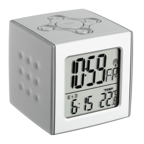 TFA 60.2517 CUBO Funk-Wecker mit Temperatur