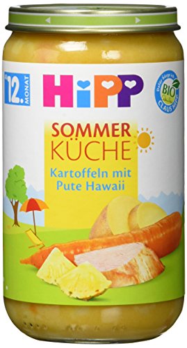 Preisvergleich Produktbild HiPP Kartoffeln mit Pute-Hawaii, 6er Pack (6 x 250 g)