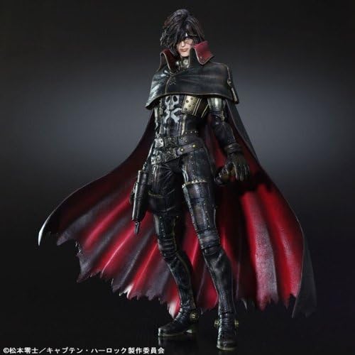 Space Pirate Captain Harlock Play Arts Kai Harlock Action Figure