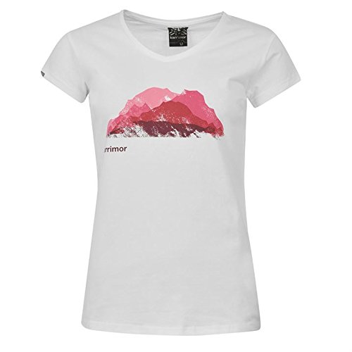 Karrimor Womens Organic T Shirt Ladies Short Sleeved Tee Top Flat Lock Seams White (M) 12