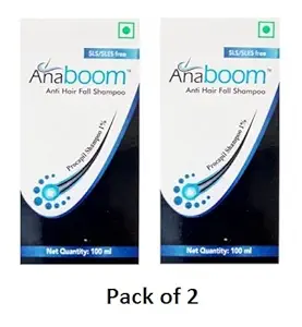 Sun Pharmaceutical Anaboom Anti Hairfall Shampoo (100 ml) - Pack of 2