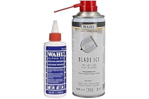 PROFESSIONALE Spray désinfectant et lubrifiant avec huile Wahl pour tondeuse à cheveux (MORO.261 - MORO.043)