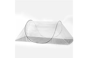 GDSCSKKS Zanzariera pieghevole, ultraleggera pop-up, tenda da campeggio portatile, letto zanzariera, installazione facile e veloce