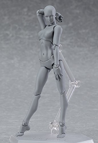 Max Factory Figma Archetype Next Female Action Figure (Gray Colored Version)